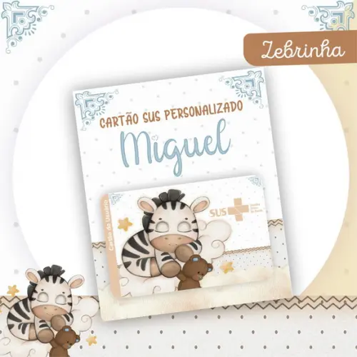 Arquivo Digital - Kit Maternidade - Zebrinha