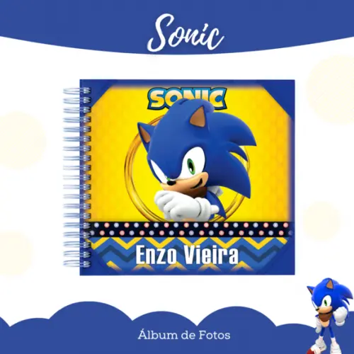 Arquivo Digital - Kit Maternidade Teen - Sonic