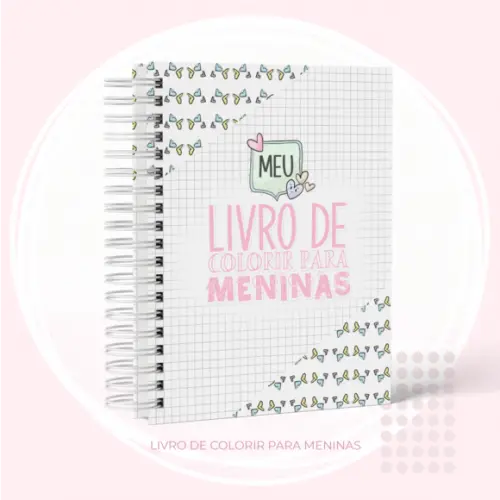 Arquivo Digital - Livro de Colorir Menina