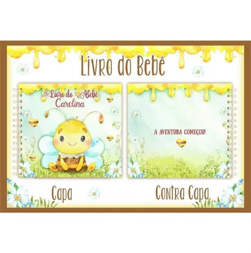 Arquivo Digital - Livro do Bebê - Abelhinha 02