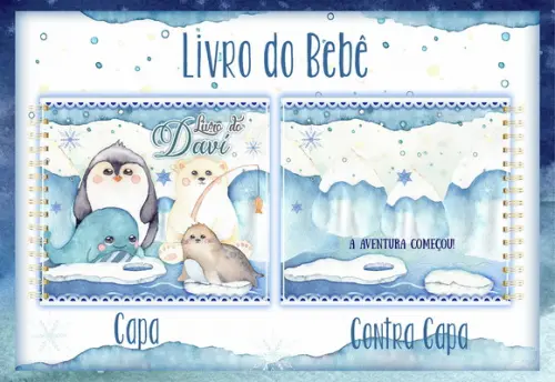 Arquivo Digital - Livro do Bebe - Amigos do Gelo