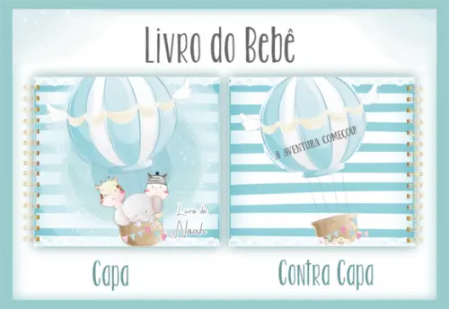 Arquivo Digital - Livro do Bebe - Animais Baloeiro Meninos
