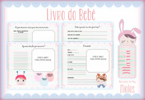 Arquivo Digital - Livro do Bebe - Angelitas