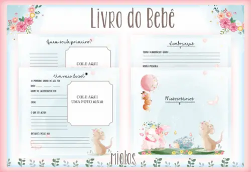 Arquivo Digital - Livro do Bebe - Animais Baloeiros