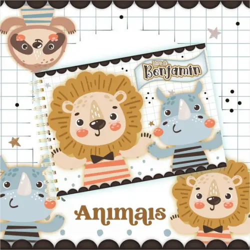Arquivo Digital - Livro do Bebe - Animais Escandinavo