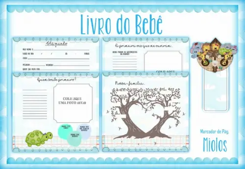 Arquivo Digital - Livro do Bebê - Arca de Noé Menino
