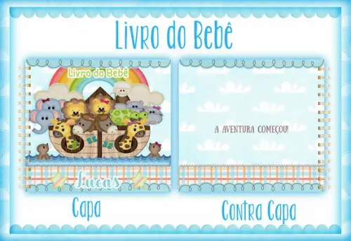 Arquivo Digital - Livro do Bebê - Arca de Noé Menino