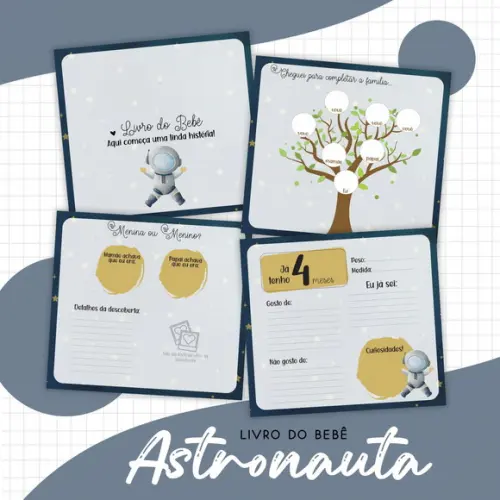 Arquivo Digital - Livro do Bebe - Astronauta 04