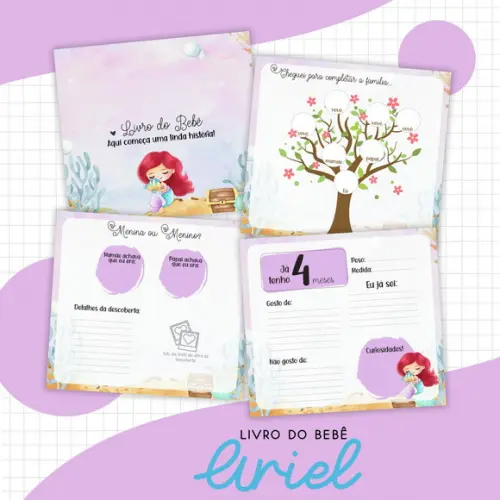 Arquivo Digital - Livro do Bebe - Ariel