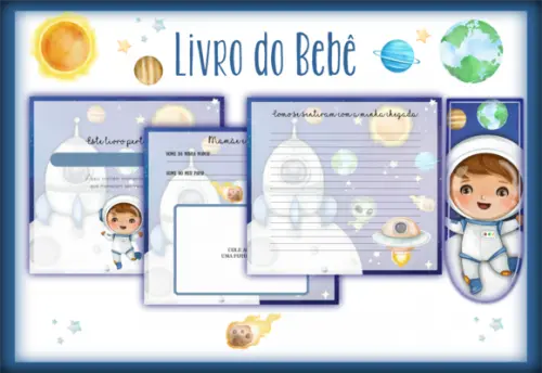 Arquivo Digital - Livro do Bebe - Astronauta 03