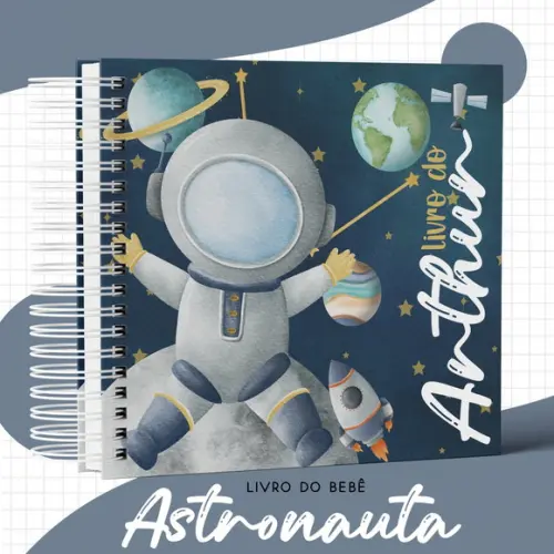 Arquivo Digital - Livro do Bebe - Astronauta 04