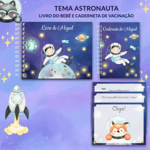 Arquivo Digital - Livro do Bebê - Astronauta
