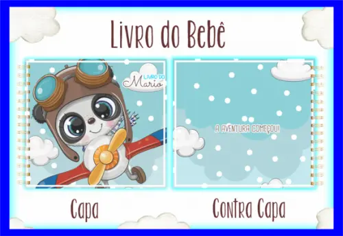 Arquivo Digital - Livro do Bebe - Aviador