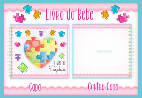 Arquivo Digital - Livro do Bebê - Autismo Menina