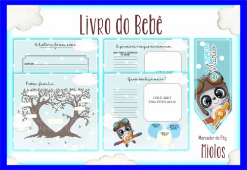 Arquivo Digital - Livro do Bebe - Aviador