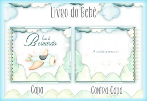 Arquivo Digital - Livro do Bebe - Avião