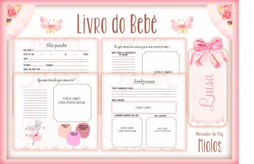 Arquivo Digital - Livro do Bebe - Bailarina
