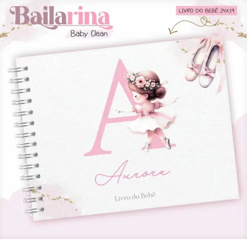 Arquivo Digital - Livro do Bebe - Bailarina 04