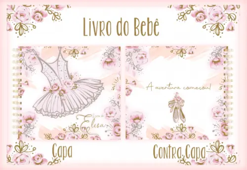 Arquivo Digital - Livro do Bebe - Bailarina 03