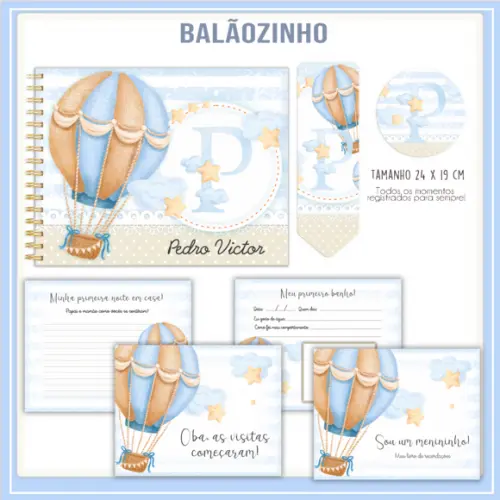 Arquivo Digital - Livro do Bebe - Balão Clean
