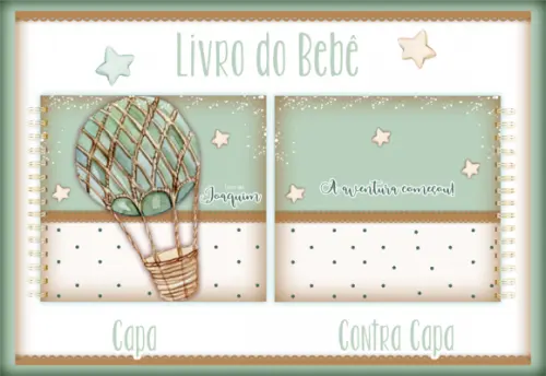 Arquivo Digital - Livro do Bebe - Balão Verde