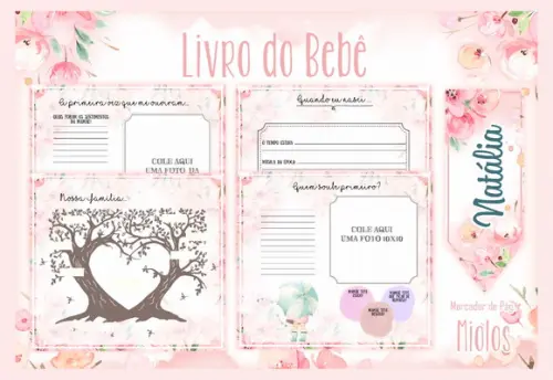 Arquivo Digital - Livro do Bebe - Boneca 02