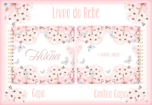 Arquivo Digital - Livro do Bebe - Borboletas 04