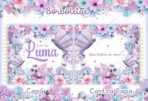 Arquivo Digital - Livro do Bebe - Borboletas 03