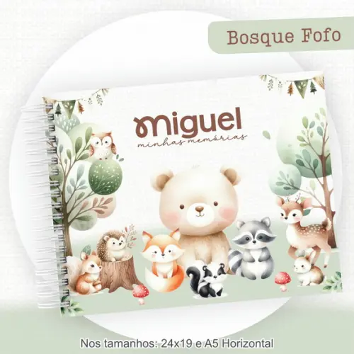 Arquivo Digital - Livro do Bebê - Bosque Fofo