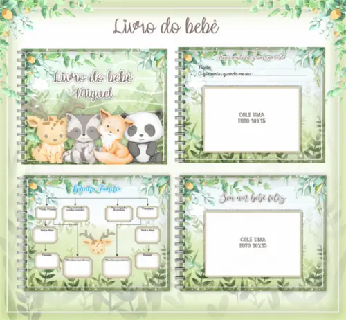 Arquivo Digital - Livro do Bebê - Bosque Menino 02