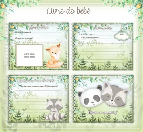 Arquivo Digital - Livro do Bebê - Bosque Menino 02