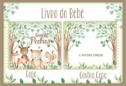 Arquivo Digital - Livro do Bebe - Bosque Menino