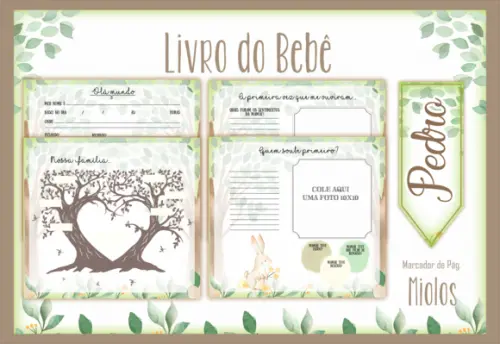 Arquivo Digital - Livro do Bebe - Bosque Menino