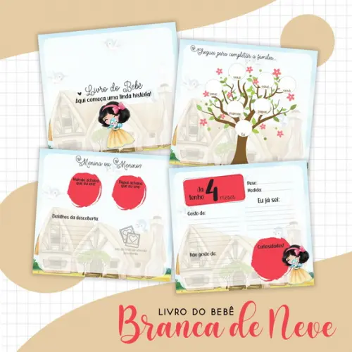 Arquivo Digital - Livro do Bebe - Branca de Neve 02