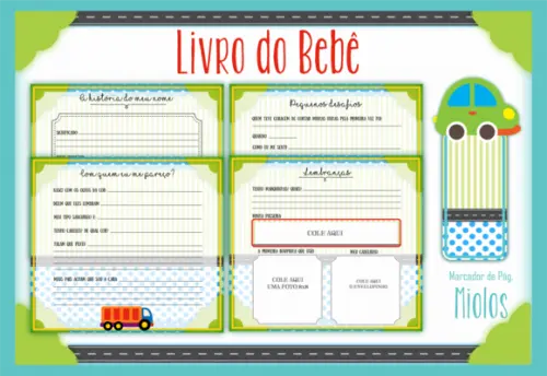 Arquivo Digital - Livro do Bebe - Carrinho