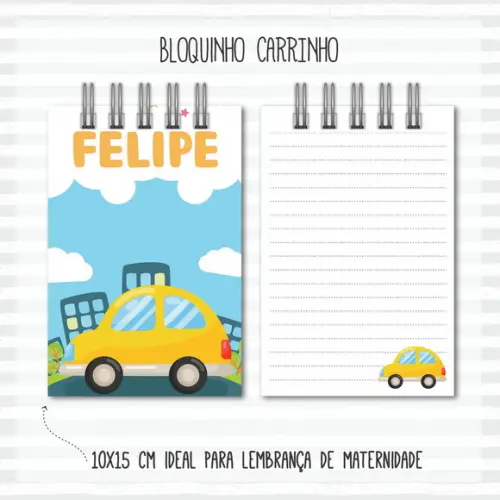 Arquivo Digital - Livro do Bebe - Carrinho 002