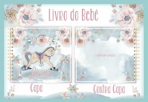 Arquivo Digital - Livro do Bebê - Carrossel Vintage