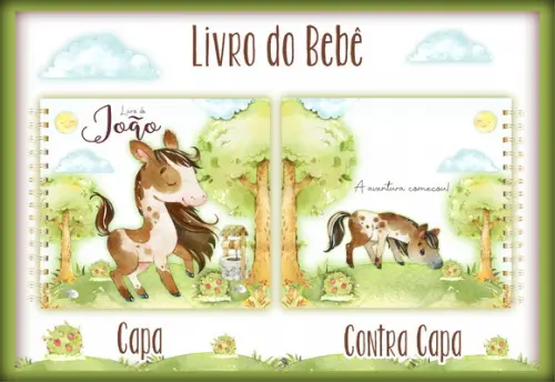 Arquivo Digital - Livro do Bebê - Cavalinho
