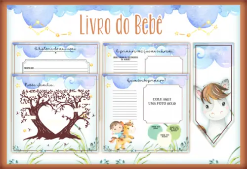 Arquivo Digital - Livro do Bebê - Cavalinho 02