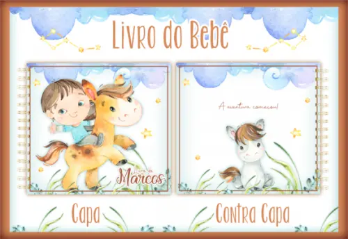 Arquivo Digital - Livro do Bebê - Cavalinho 02