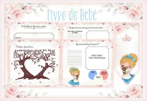 Arquivo Digital - Livro do Bebê - Cinderela
