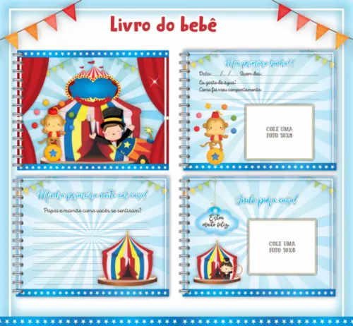 Arquivo Digital - Livro do Bebe - Circo Menino 02