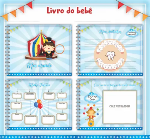 Arquivo Digital - Livro do Bebe - Circo Menino 02