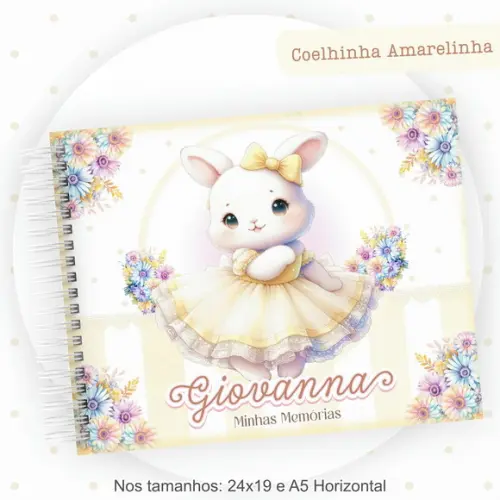 Arquivo Digital - Livro do Bebe - Coelhinha Amarelinha