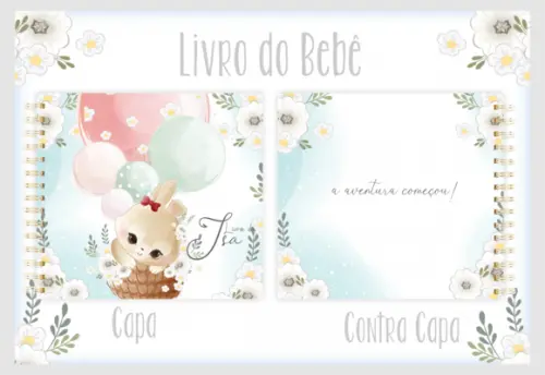 Arquivo Digital - Livro do Bebe - Coelhinha Baloeira