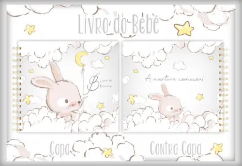 Arquivo Digital - Livro do Bebê - Coelhinho Nuvem