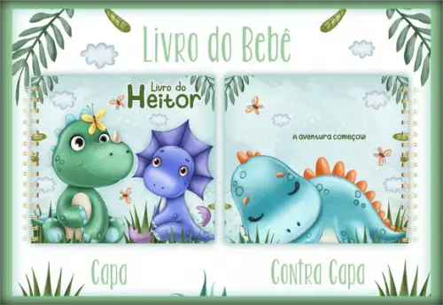 Arquivo Digital - Livro do Bebê - Dino Baby 02