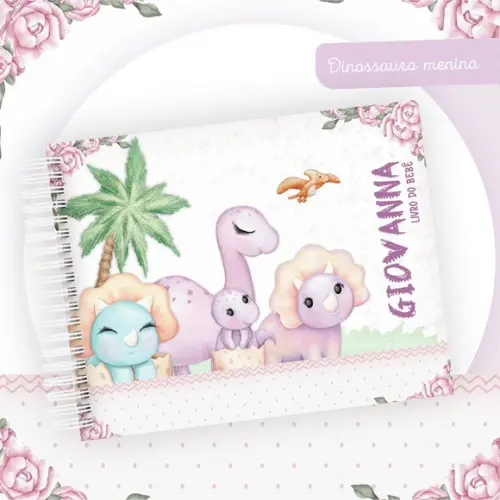 Arquivo Digital - Livro do Bebe - Dino Menina 02