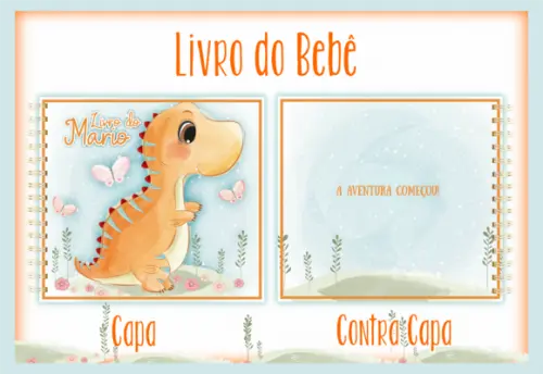 Arquivo Digital - Livro do Bebe - Dino Menino