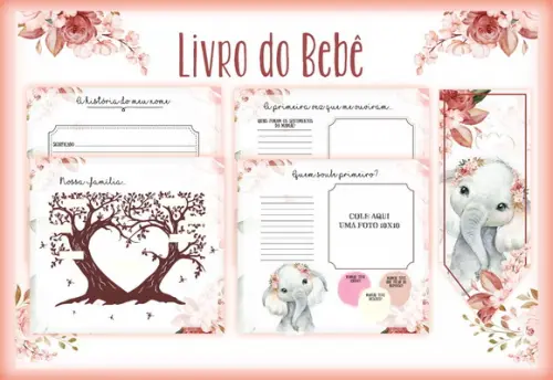 Arquivo Digital - Livro do Bebe - Elefantinha 02